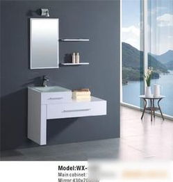 廠家直銷各款精美浴室柜，wx-1001展現(xiàn)衛(wèi)浴空間簡約現(xiàn)代風